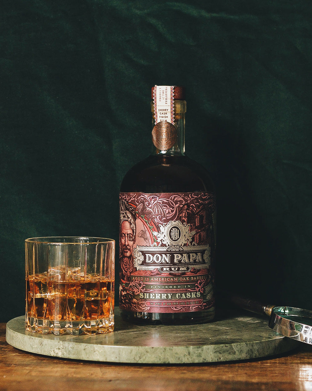 Don Papa Rum 10YO 0,7L (43% Vol.) avec coffret cadeau - Don Papa - Rhum